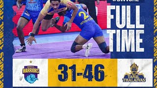 Tamil Thalaivas vs Bengal Warriorz 2024 today highlights  PKL highlights 2024  Kabaddi highlights [upl. by Eatnoled193]