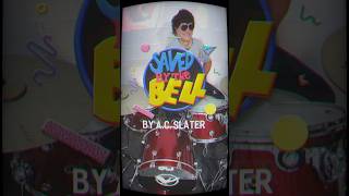 Saved By The Bell Theme Song  Drum Cover drumcover acslater mariolopez shorts halloween [upl. by Acinyt]