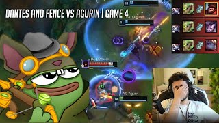 Dantes and Fence vs Agurin PURE CINEMA  NNO Game 4 [upl. by Yahsed]