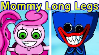 Friday Night Funkin VS Mommy Long Legs FULL WEEK  Huggy Wuggy FNF Mod Poppy Playtime Chapter 2 [upl. by Raclima892]