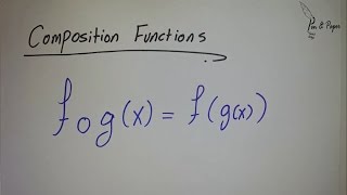 Composition of Functions  Part 1 [upl. by Gillman]