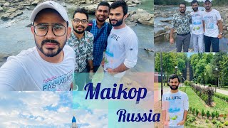 Maikop Russia  travel with my Bangladeshi friend  Майкоп Россия [upl. by Kahn546]