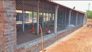 1000 sqft Poultry Shed Construction l investment l Material l [upl. by Codee]