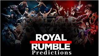 WWE Royal Rumble Predictions 2019 [upl. by Adroj]