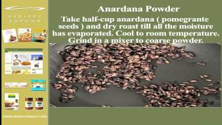 Anardana Powder Pomegranate Powder [upl. by Aizan983]