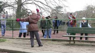 qi gong gratuit parc des buttes chaumont 0220009 [upl. by Reyam]