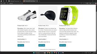 ECommerce Website using PHP and MySQL  Project Demo  Shoes mini Store [upl. by Marcella517]