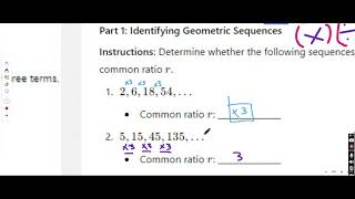 Understanding and Solving Geometric Sequences [upl. by Venetia855]