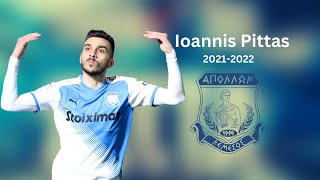 Ioannis Pittas  All Goals amp Assists for Apollon in 20212022 [upl. by Aihseket789]