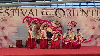 FESTIVAL DELL ORIENTE TORINO 20240317부채춤한국무용 [upl. by Analahs]