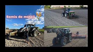 C’est parti pour les semis d’automne 2024 Méteil GoPro [upl. by Eeuqram]