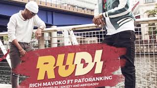 Rich Mavoko ft Patoranking  Rudi Official Audio [upl. by Nnylatsyrk]