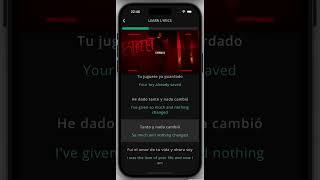 Llamada Perdida Lyrics English Translation  Prince Royce via LyricFluent app [upl. by Clothilde]