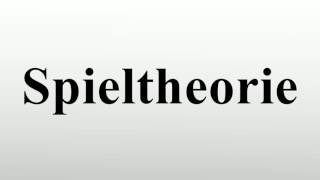 Spieltheorie [upl. by Anyela]