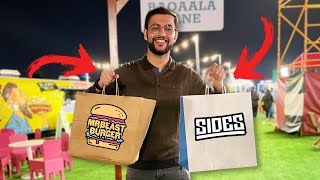 Sidemen Sides vs MrBeast Burger Chicken Sandwich Review in UAE [upl. by Berga]