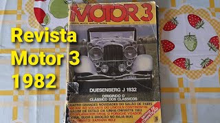 Revista Motor 3 1982 [upl. by Hakkeber]