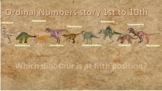 Ordinal Numbers story 1st to 10th [upl. by Yaffit582]