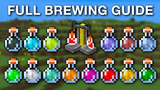 Minecraft Every POTION Brewing Guide [upl. by Claudetta666]