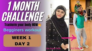 Beginners Weight Loss ExercisesHome SeriesWeek1 Day2 [upl. by Berk972]