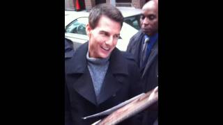 Tom cruise newyork in the street [upl. by Ahtiekal]