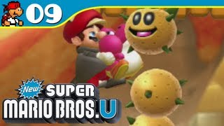 New Super Mario Bros U  Perilous Pokey Cave  LayerCake Desert2  9 Wii U Gameplay Walkthrough [upl. by Eira]