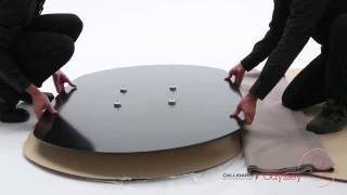 Calligaris Odyssey Table CS4043 Assembly Instructions Video [upl. by Yelena684]