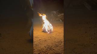 Fire Flying Experiment youtubeviral viralshorts viralvideo [upl. by Yelnats634]