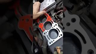 Bmw engine  engine head reface  head gasket replacement shorts reels [upl. by Arreik]