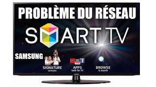 Comment régler le problème de connextion internet dun téléviseur Samsung Smart [upl. by Nosdivad366]