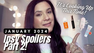 JANUARY 2024 IPSY SPOILERS PART 2 GLAM BAG amp BOXYCHARM OFFICIAL amp UNOFFICIAL SPOILERS [upl. by Nhguav]