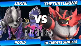 Glitch Regen  Jakal Wolf Vs TheTurtleKing Incineroar Smash Ultimate Tournament [upl. by Samot467]