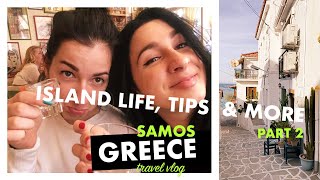 🏝️ Best Greek VILLAGE in Samos manolates villagevlog vlog [upl. by Bluhm]