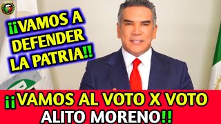 quotA Defender la Patriaquot Contundentes Palabras de Alito Moreno  Voto X Voto [upl. by Sidonie]