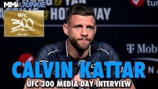 Calvin Kattar Ready to Spoil Aljamain Sterlings Featherweight Debut  UFC 300 [upl. by Jermain]