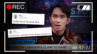 Ang NAKAKAHIYANG interview ni RENDON LABADOR [upl. by Lanam]