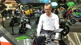 Kawasaki Z400Z250 Launching EICMA 2018  DuniaMotorcom [upl. by Jemy463]