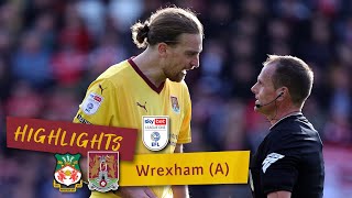 HIGHLIGHTS Wrexham 4 Northampton Town 1 [upl. by Esoryram]