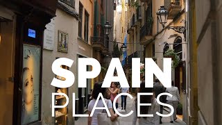 10 Best Places to Visit in Spain  Travel Video [upl. by Ased]