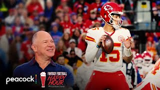 Chiefs Colts are worth targeting in Week 12 markets  Fantasy Football Happy Hour  NFL on NBC [upl. by Tugman408]