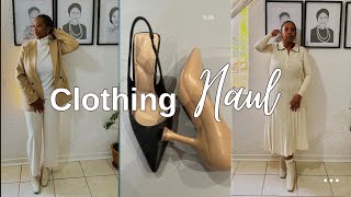 Clothing Try On Haul Shein HampM Poetry etc [upl. by Ahsinnek878]