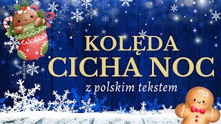 Kolęda 🎄 Cicha noc 🎄 z polskim tekstem 🎄 Boże narodzenie 2023 [upl. by Asirrak392]