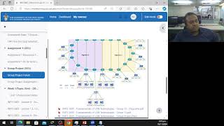 INFO 3605  Lab 91  OSPF for IPv4 Routing and Default Routes  202411161200 [upl. by Hekking]