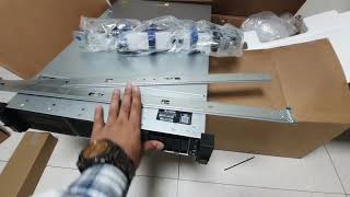 HP HPE ProLiant DL380 Gen10 4110 Server Unboxing  Installation and Rack mounting  Ahmad Latif [upl. by Mercier]