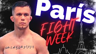 DAY 1 FIGHT WEEK en PARÍS  UFC 2024 DANI BAREZ vs VICTOR ALTAMIRANO [upl. by Nirred]