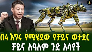 በ4 እግሩ የሚሄደው የቻይና ወታደር  ቻይና ለዓለም ጉድ አሳየች [upl. by Jessy]