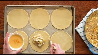 Pennsylvania Dutch Chicken Corn Hand Pie Recipe [upl. by Enia]