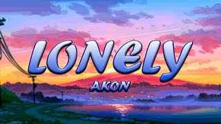 Akon  Lonely Lyric Video [upl. by Relyat]