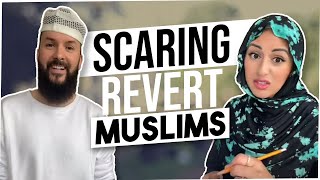 SCARING REVERT MUSLIMS shorts [upl. by Aihsila258]