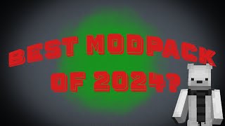 Best Minecraft Modpack of 2024 GET THIS MODPACK [upl. by Vil]