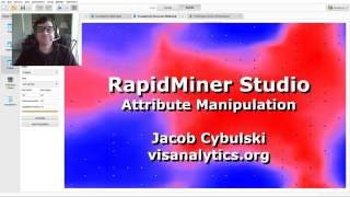 RapidMiner Stats Part 3 Working with Attributes [upl. by Rosen664]